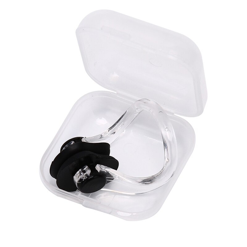 Soft Comfortable Single Nose Clip Boxed Silicone Adult Children Universal Swimming Beaches Waterproof Equipment Accessories