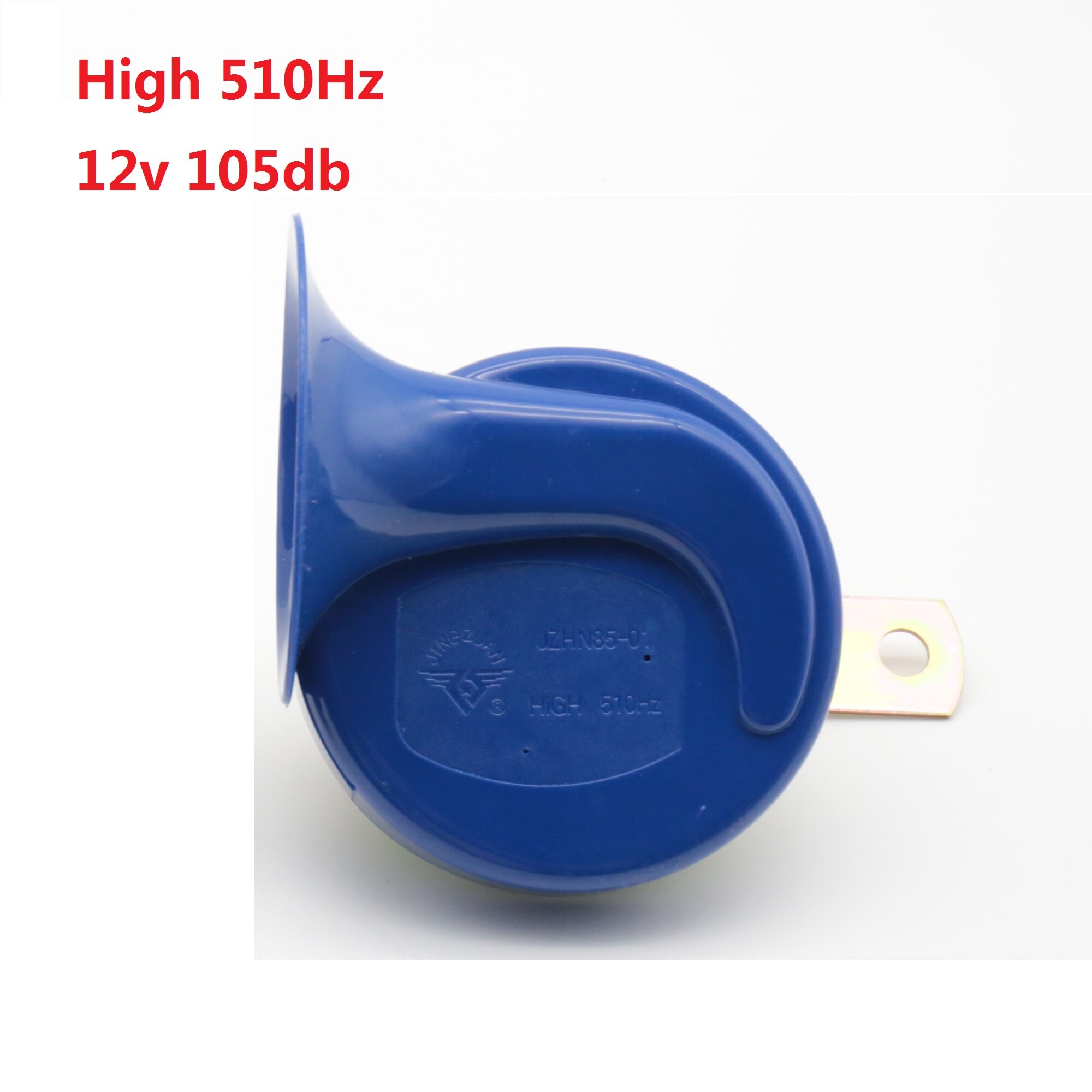 12v horn vanntett signalhorn universell bil motorsykkel snegle lufthorn høyttaler: 510hz sneglehorn