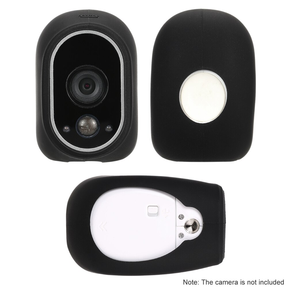 Siliconen Skins Voor Arlo Camera Beveiliging Weerbestendig Uv-Slip Case 3 Pack