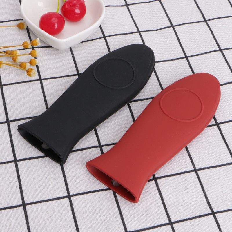 Silicone Handle Holder Lodge Pot Sleeve Ashh Cover Grip For Kitchen Pan Hold