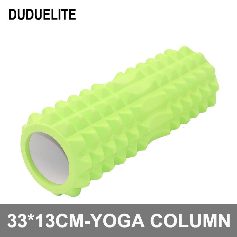 Foam Yoga Pilates Yoga Column Foam Roller Fitness Yoga Foam Block Two Sizes Grid Trigger Point Therapy Physio Muscle Relaxation: N