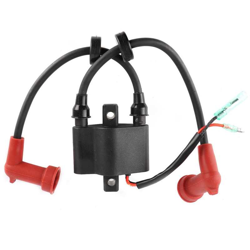 Marine dele marine pumpe marine påhængsmotor tændspole 6 f 5 - 85570 - 13 passer til yamaha 9.9 - 40hp 2 og 4 takts wavemaker