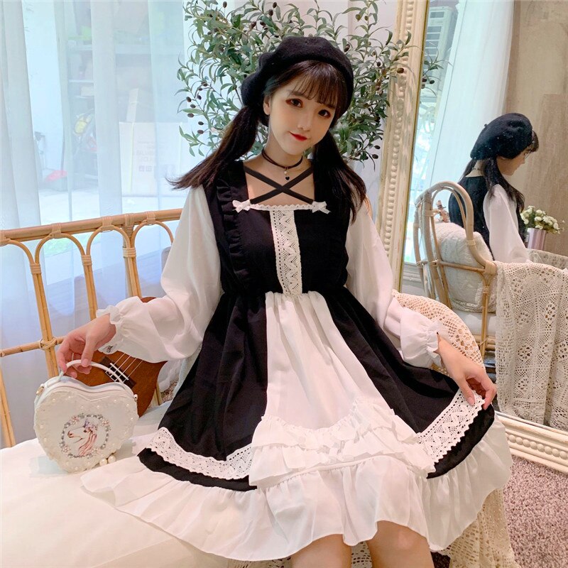 Robe lolita rose vintage doux rétro lacet robe victorienne kawaii fille gothique lolita op palace robe de princesse douce loli cos