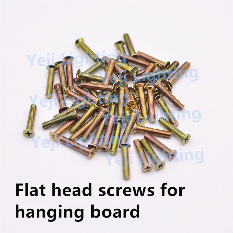 Ceiling rose hanging board screw accessories package Plastic expansion screws, self-tapping screws nut Lighting Accessories