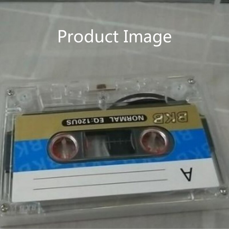 Standard Cassette Blank Tape Player Empty Tape With 60 Minutes Magnetic Audio Tape Recording For Speech Music (Has A Label)