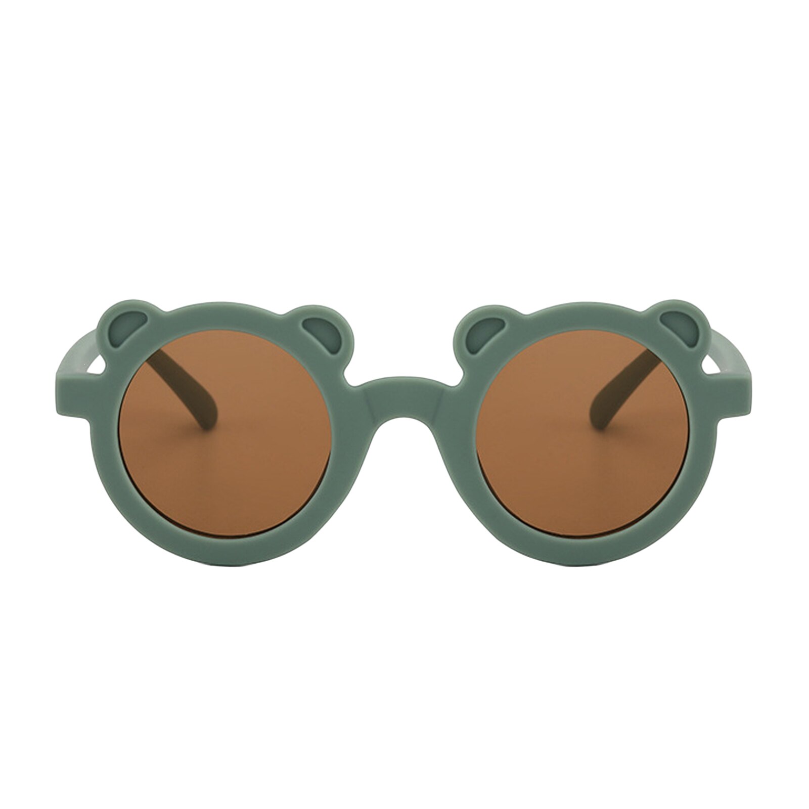 Nuovi occhiali da sole per bambini occhiali decorativi Anti-UV a forma di orso puntelli fotografici per ragazzi e ragazze: 4