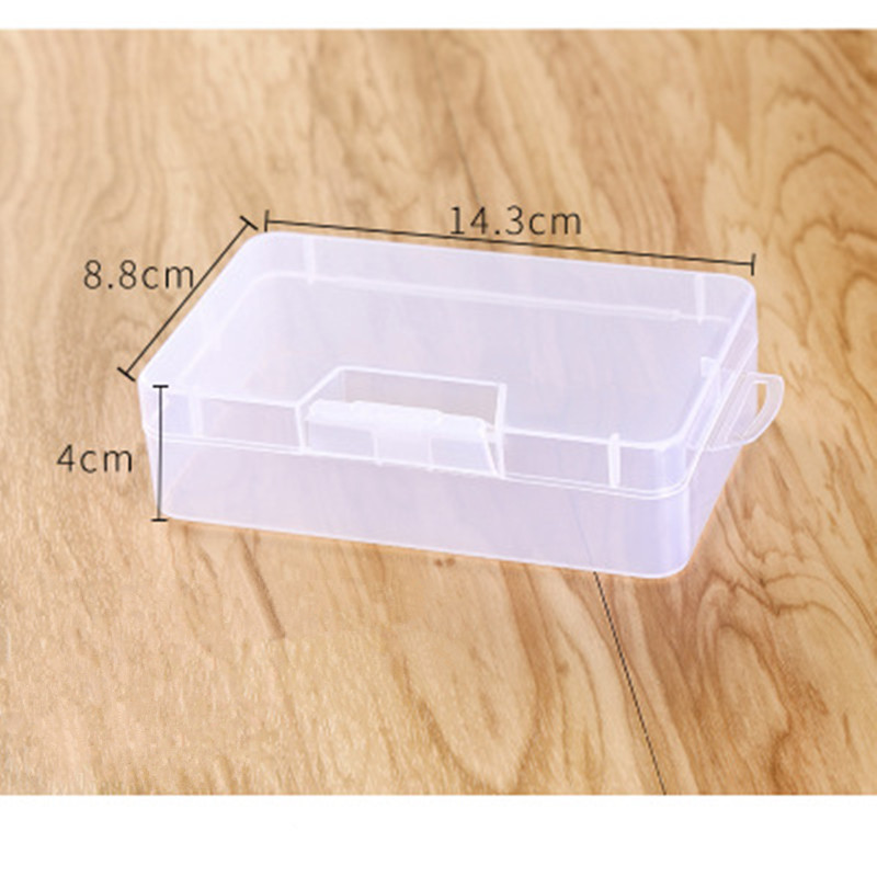 Sieraden Display Praktische Toolbox Plastic Container Doos voor Gereedschap Case Schroef Naaien Boxe Transparante Component Schroef Opbergdoos