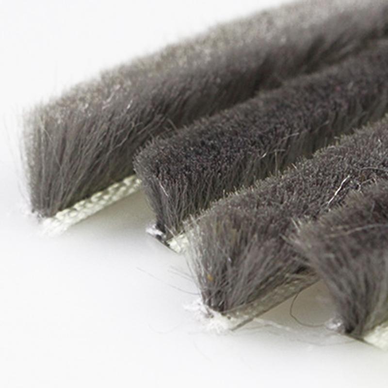 Schiebetür Fenster Zugluftstopper Pinsel Haufen Dichtungsstreifen Dichtungsstreifen Zugluftstopper 5mm * 8mm