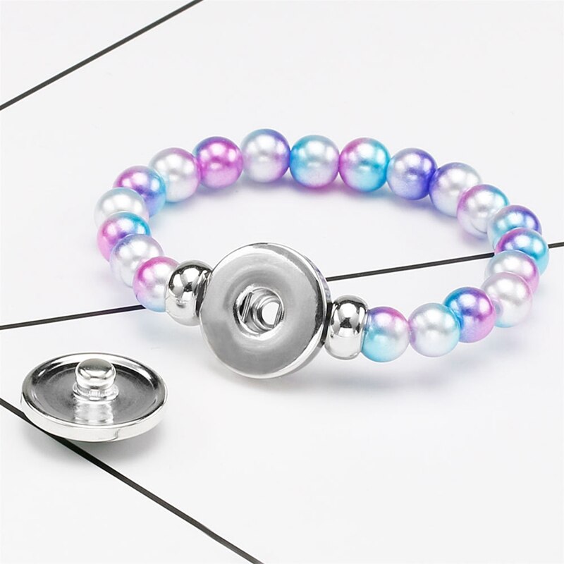 freundlicher Karikatur Einhorn Armbänder Schnur Schmuck Stein Armreif Einhorn Perlen Armbinde Geburtstag Partei freundlicher Armbinde