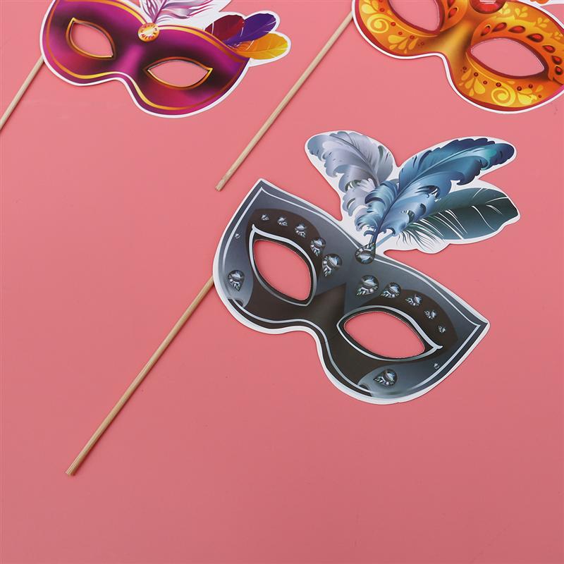 12Pcs Foto Props Grappige Decoratieve Foto Props Foto Accessoires Party Maskers Voor Party Verjaardag Bruiloft