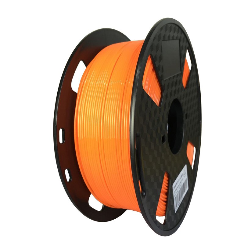 PETG-filamento de plástico para impresora 3D, materiales de impresión por sublimación, 1,75mm, 250G por rollo: ORANGE