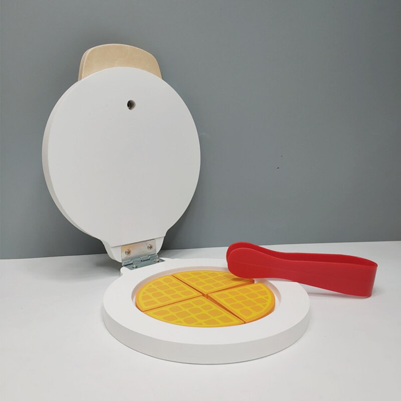 Per bambini In Legno Giochi Di Imitazione Set Pretend Tostapane macchina per il Pane macchina per il Caffè gioco giocattolo per bambini mixer da cucina Giocattolo Educativo: Pancake Machine