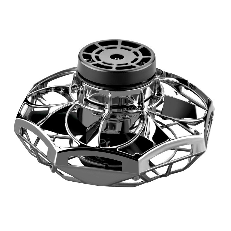 Mini Drone à commande manuelle gyroscopique de , Rechargeable par USB, lumière LED, jouet volant à Induction amusant: Black