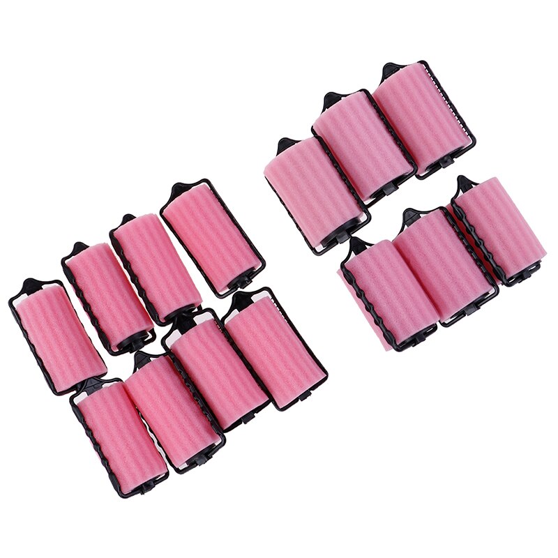 6/8pz Spugna della Gomma Piuma Dei Capelli Fai Da Te messa in piega Rulli Bigodini produttori di Torsione Strumento