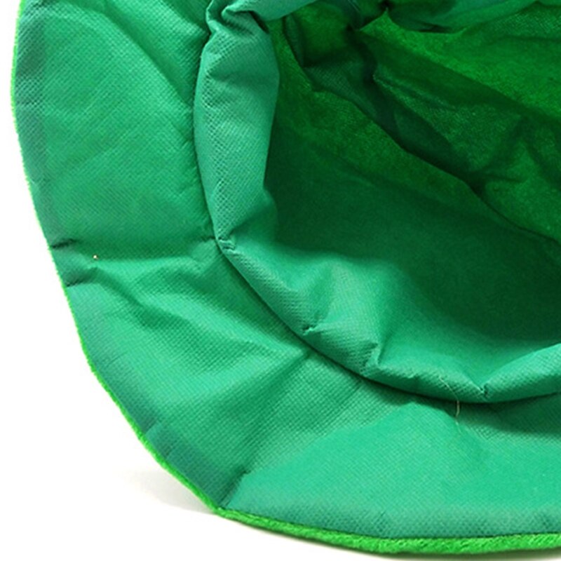 M5TF Saint Patrick Day Irish Festival Hat Green Leprechaun Top Hat Supplies