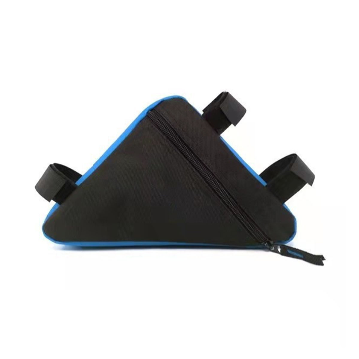 Paquete de herramientas triangulares para bicicleta, bolsa para SILLÍN de bicicleta de montaña, barra Horizontal de tubo superior, accesorios para bicicleta, 1 ud.: Azul
