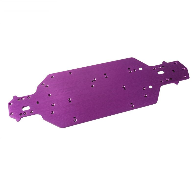 Model car HSP 03001 03602 aluminum alloy metal chassis 3MM thickness for 1/10 RC car upgrade 94103 94123 parts