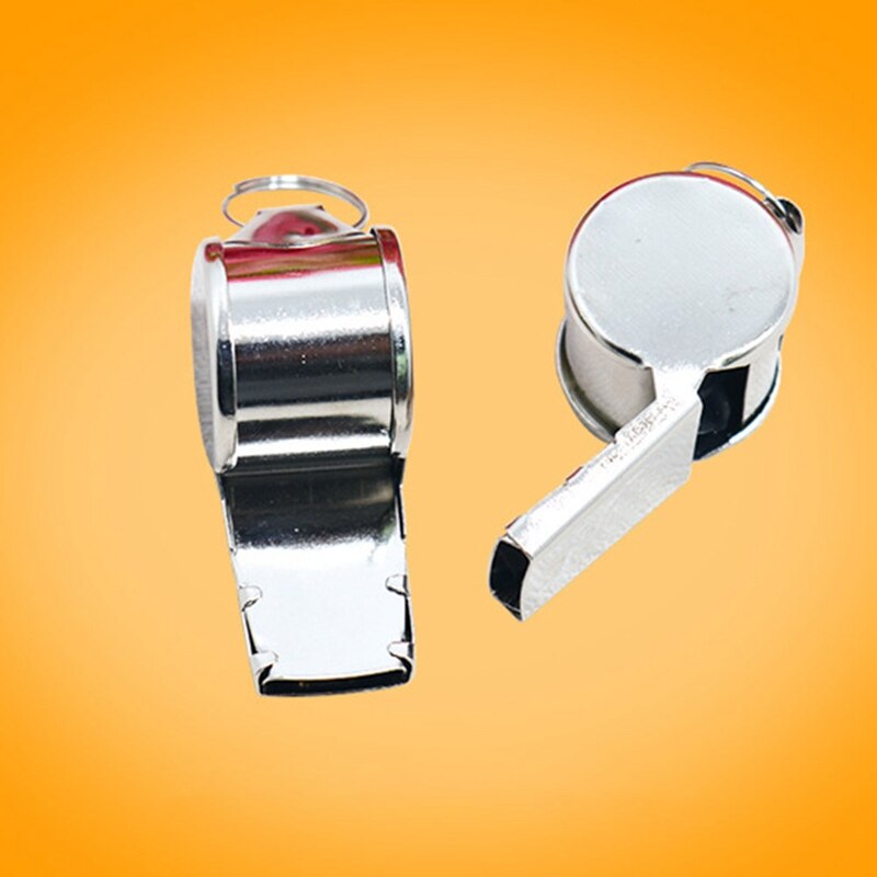 Silbato deportivo de Metal para árbitro de entrenamiento, de Rugby, escuela, fútbol, baloncesto, silbato, 1 Uds.