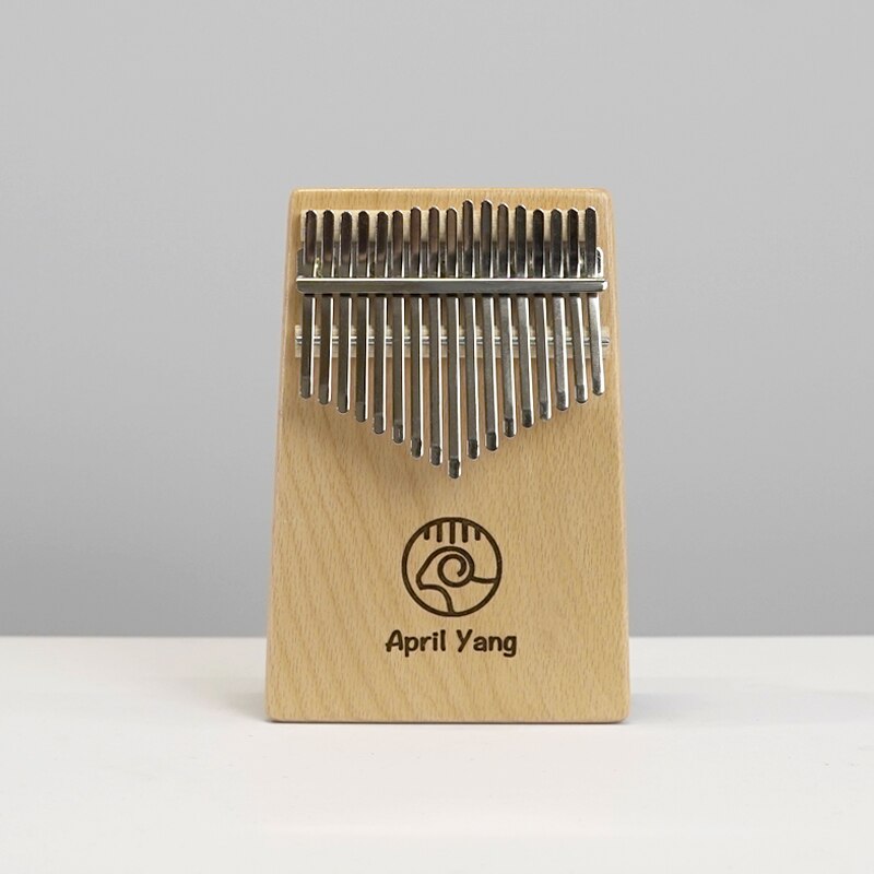 April Yang 17 Keys Acoustic Solid Body Kalimba