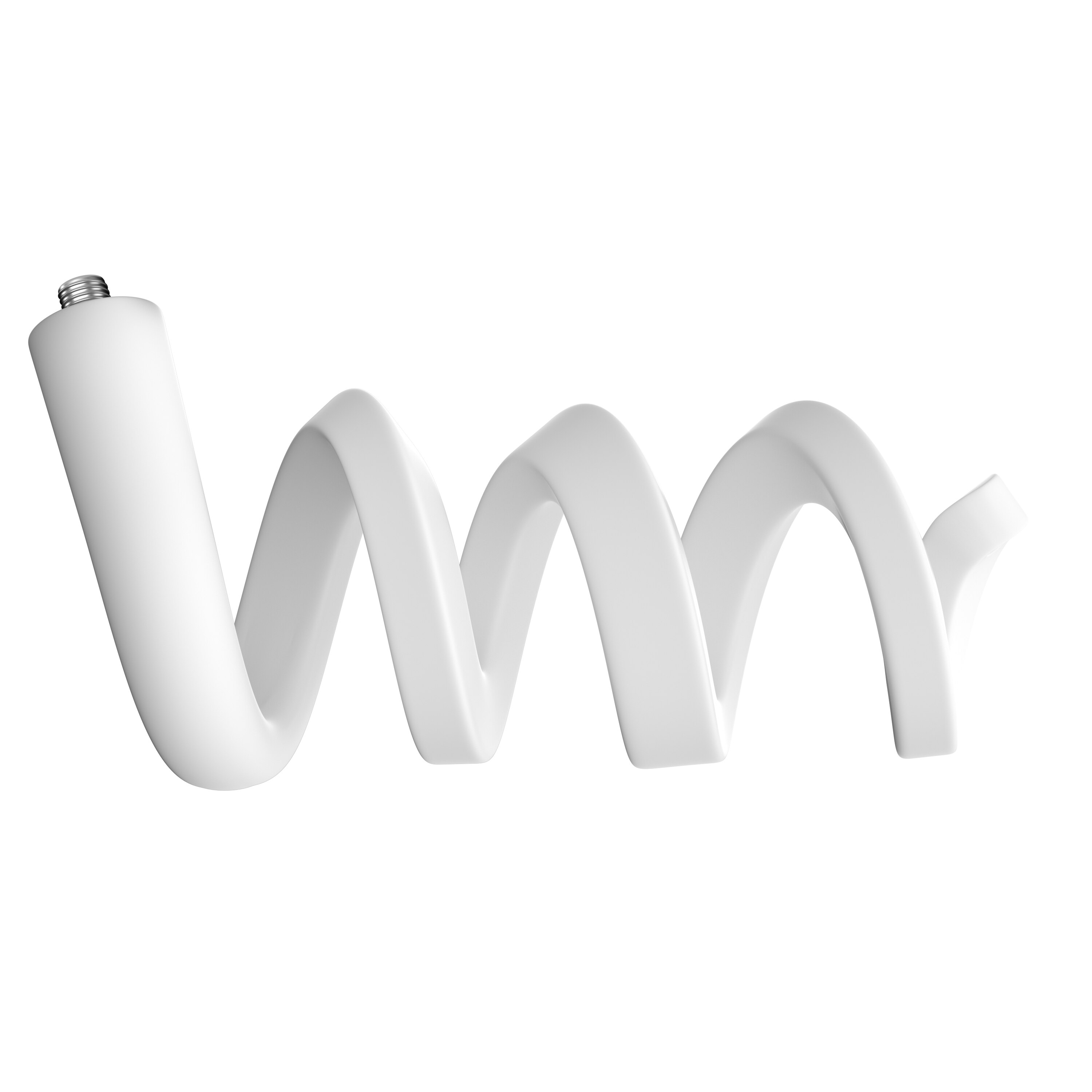 Twist mount kompatibel med arlo pro / pro 2 ultra / pro 3 arlo go / arlo sikkerhedskamera fleksibel justerbar twist wall mount: Hvid 1 stk