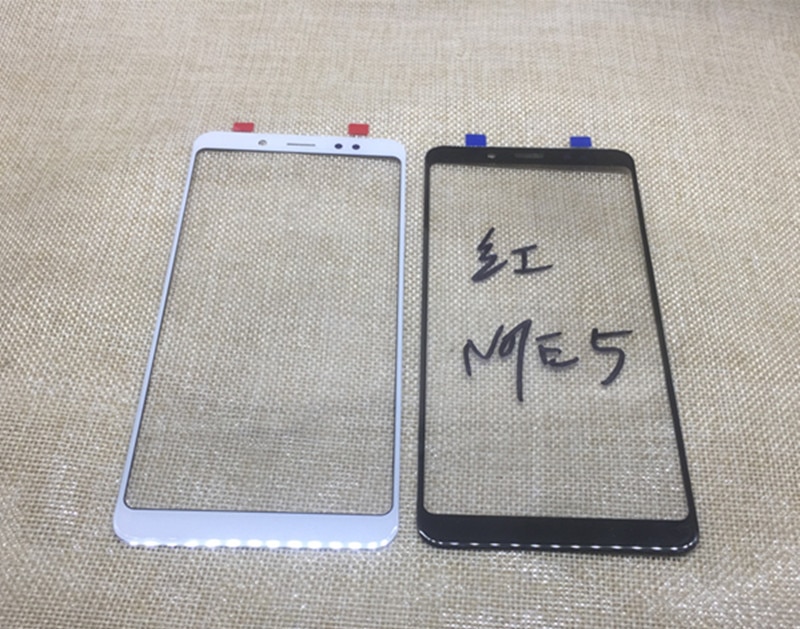 Note 5 berøringsskærm til xiaomi redmi note 5 pro front berøringspanel lcd skærm ydre glas linsedæksel telefon reparation udskift dele