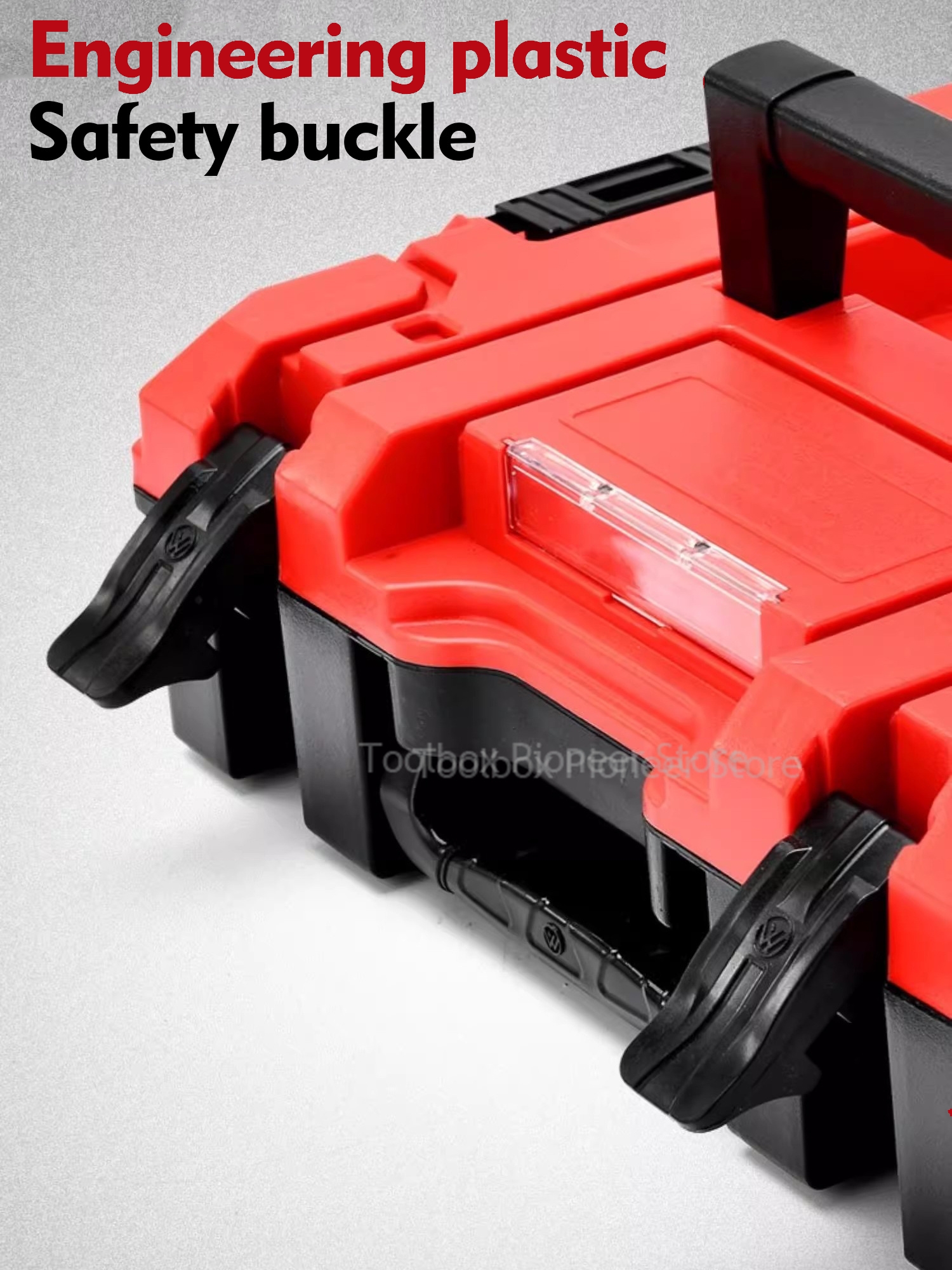 Stacked Protable Toolbox Plastic Suitcase Tool Box Organizer Box Hard Case Large Capacity Storage Box Repair Tools Organizer
