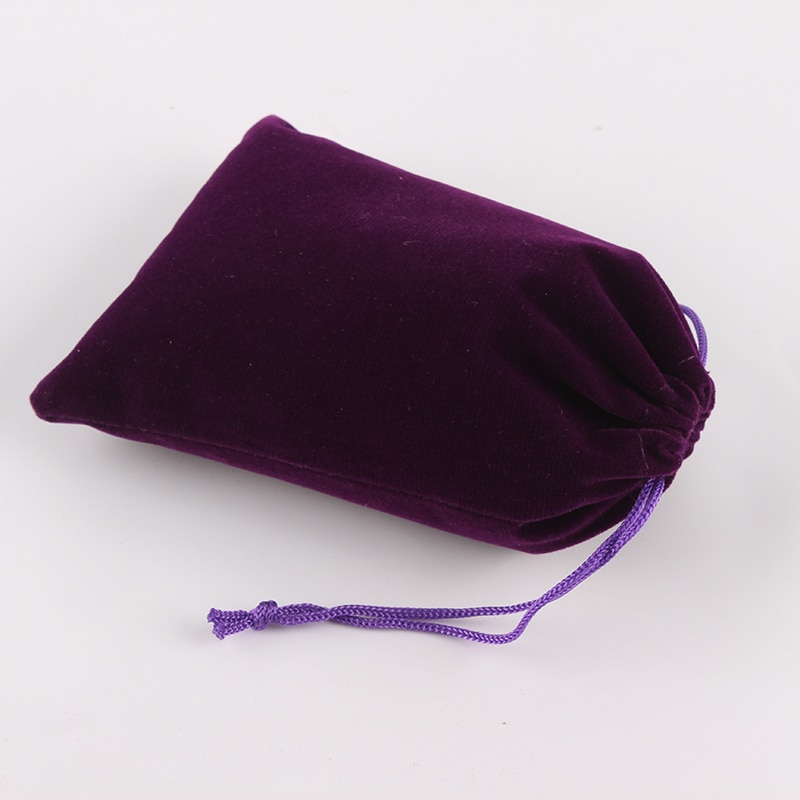 10pcs/lot 10*14cm Mini Velvet Drawstring Bag Jewel Accessories Storage Bags Packing Pouch