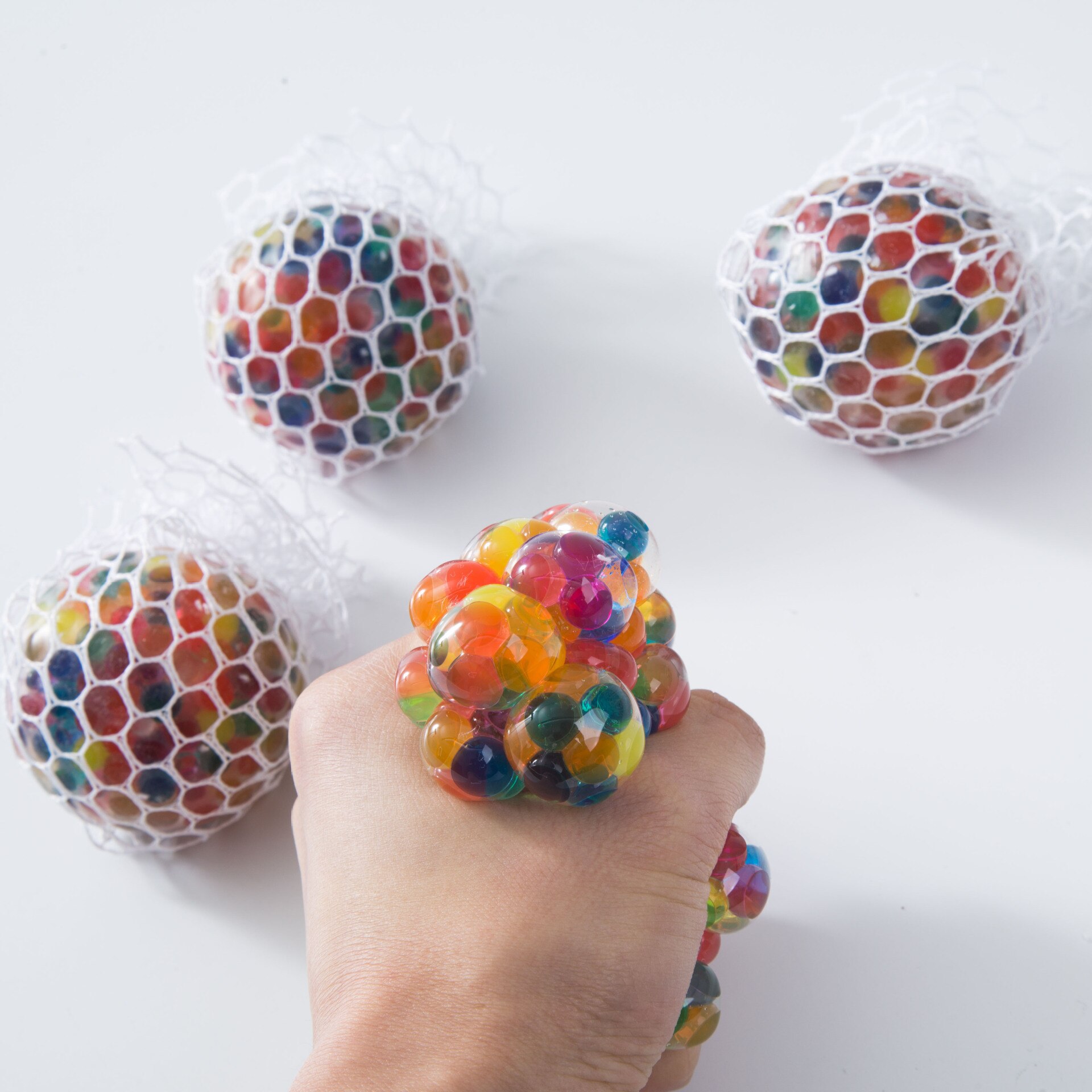 Barns konstiga trick leksaker 5cm klämventil grape ball aprilskämt leksaker dekompression leksaker