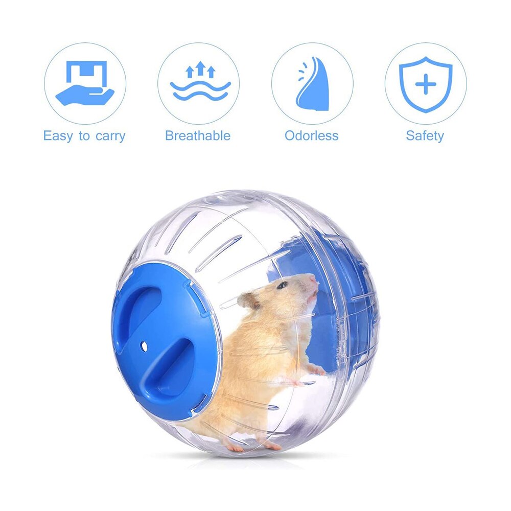 Plastic Outdoor Sport Ball Grounder Rat Small Pet Rodent Mice Jogging Ball Toy Hamster Gerbil Rat Exercise Balls Play Toys