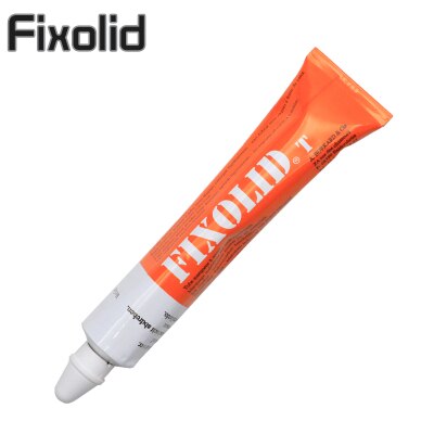 Make for France fixolid industrial marking pen bolt locking marking paint metal paint pen T300 red yellow white: Silver