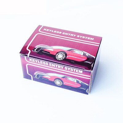 Universal Car Alarm Systems Auto Remote Central Kit Door Lock Locking Vehicle Keyless Entry System with 2 Remote Controllers