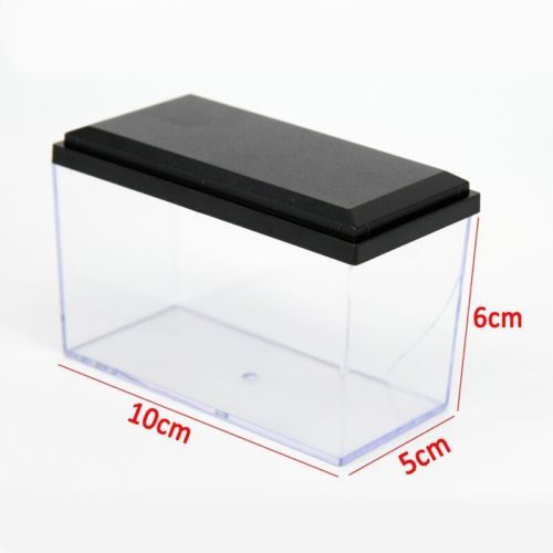 Dusty-proof Transparent Acrylic Perspex Dustproof Display Box Case Plastic Base Clear Display Boxes