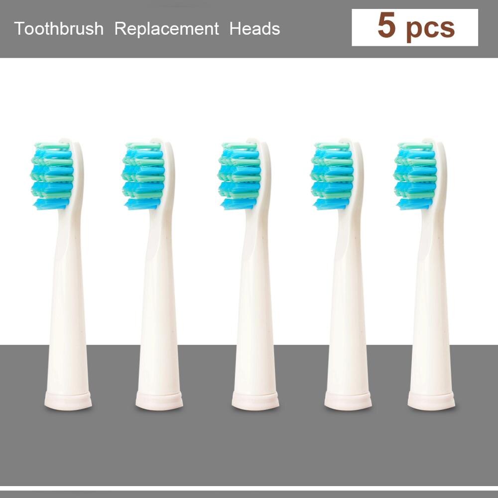 Seago elektriske tandbørsteudskiftningshoveder passer til  sg551 sg515 sg958 sg949 sg507 originale elektriske tandbørstehoveder