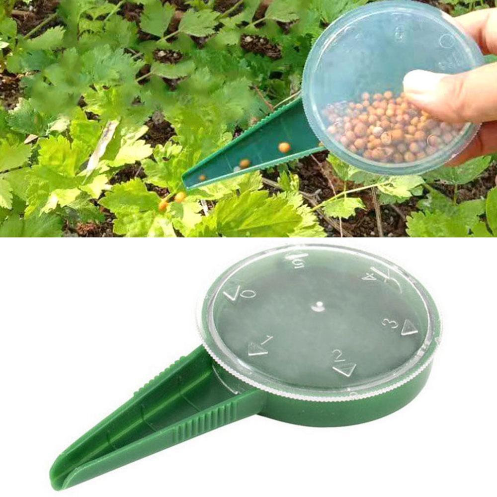 Garden Seed Seeder Gardening Tool Mini Hand Plastics Grass Tools Seeds Drill Tool Seed Seed Flower Gardening Helpful Drill Z7K2