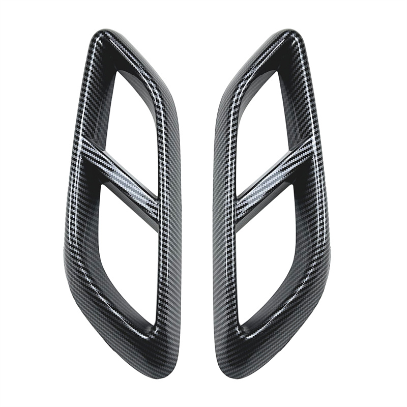 For Mercedes Benz CLE Coupe Car Rear Throat Exhaust Pipe Tail Muffler Tips Cover Trim Sticker + C236 CLE260 300 CLE53 AMG: Dark Grey