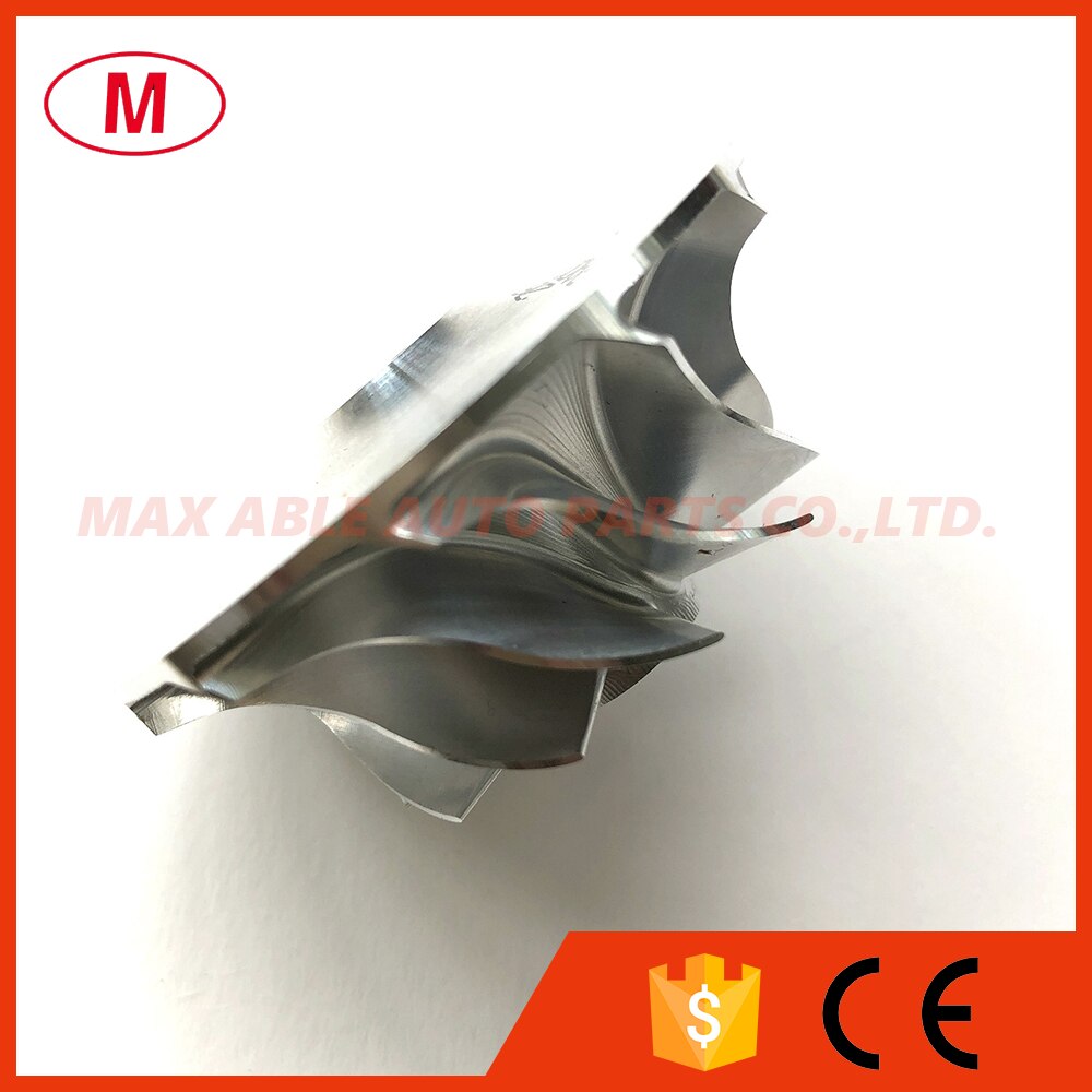 GT28 39.55/56.03mm 11+0 blades Turbo Billet compressor wheel/Aluminum 2618/Milling wheel for Turbocharger Cartridge/CHRA/Core