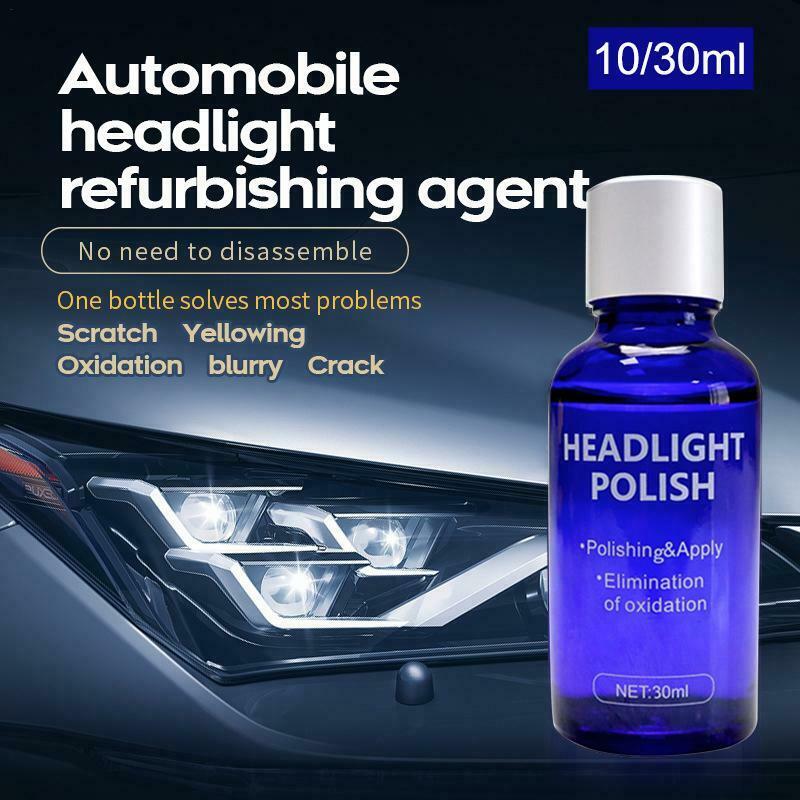 10ML/30ML Auto Scheinwerfer Flüssigkeit Reparatur Mittel Keramik Mantel Super Hydrophoben Glas Polieren Beschichtung Flüssigkeit Reparatur Werkzeug