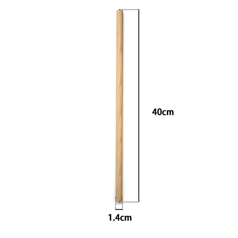 3/5/10 st furu runda trästavar räknepinnar premium träpinne för gör-det-själv-hantverk byggmodell träbearbetning pedagogiska leksaker: 3 st 40 cm x 1.4cm