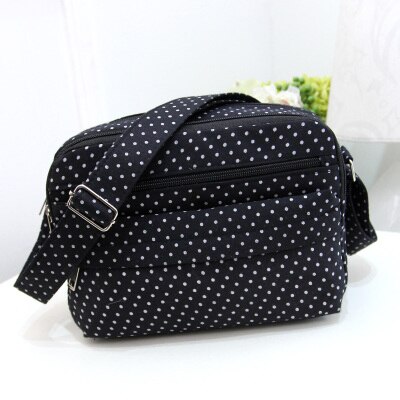 Hotsale dot mönster mamma blöja väska baby stuff arrangör förvaring för barnvagn barnbar 15 färger baby care bag mochila: Hej se bo dian