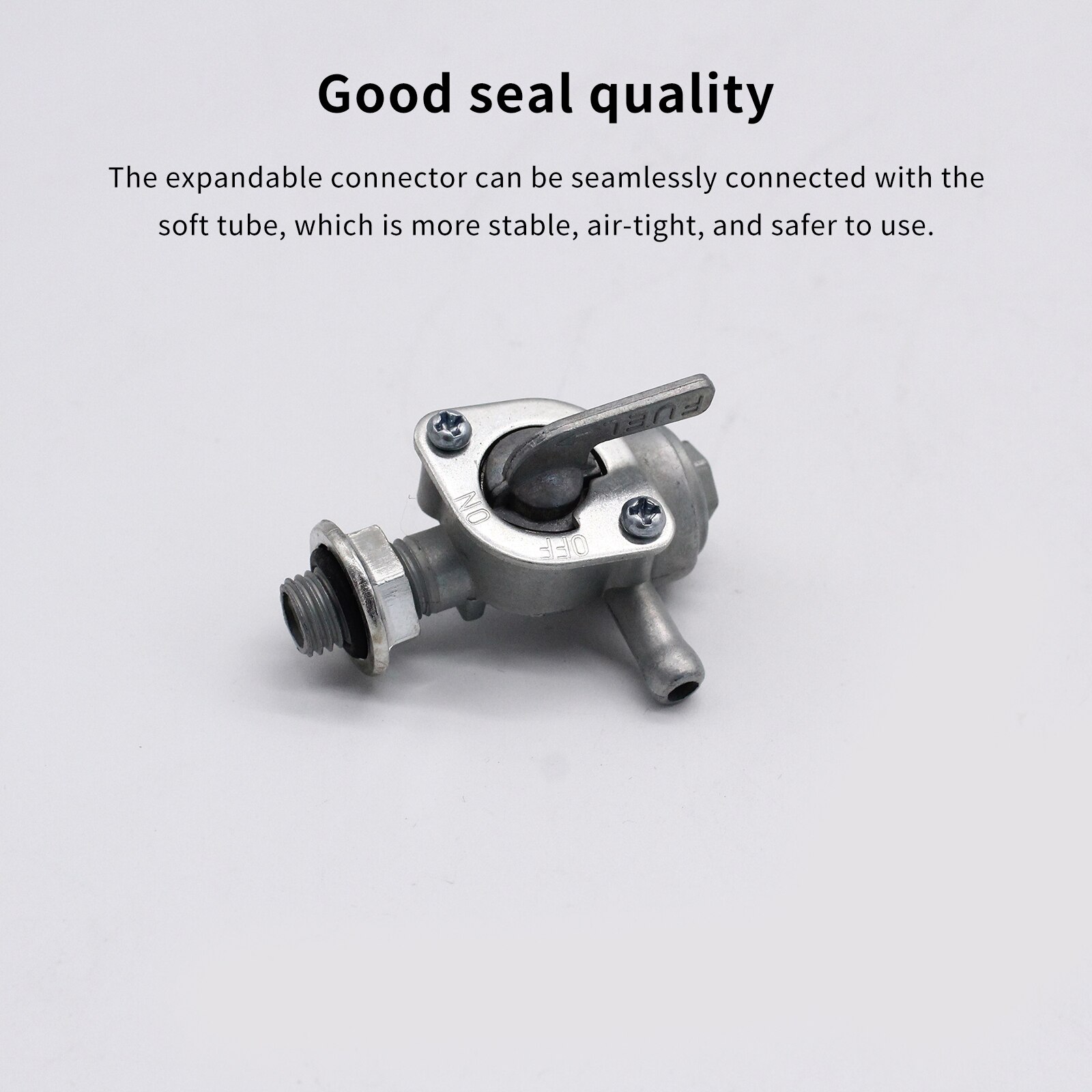 ON/OFF Universal Fuel Shut Off Valve Tap Replacement For Generator Engine Container For M10 Petcock Replacement Accessory
