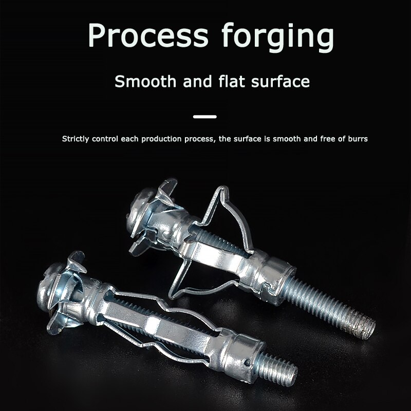 Hollow brick special expansion screw bolt gypsum board hollow wall aircraft expansion pipe M4-8 metal hollow gecko