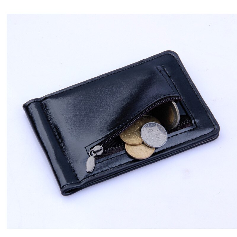 BLEVOLO Korte Vierkante Clutch Portemonnee PU Lederen Portemonnee Densigner Mannen Portemonnee Zachte Effen Mannelijke Portefeuilles Dunne Card Coin Bag