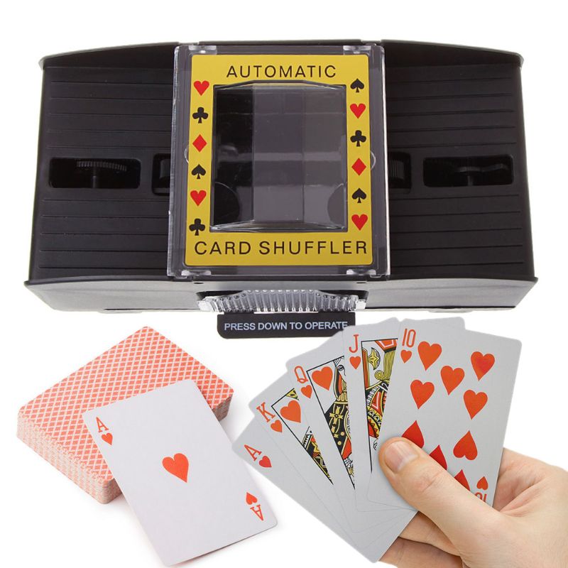 Carte de Poker automatique Shuffler jeux de société cartes à jouer à piles Shuffle