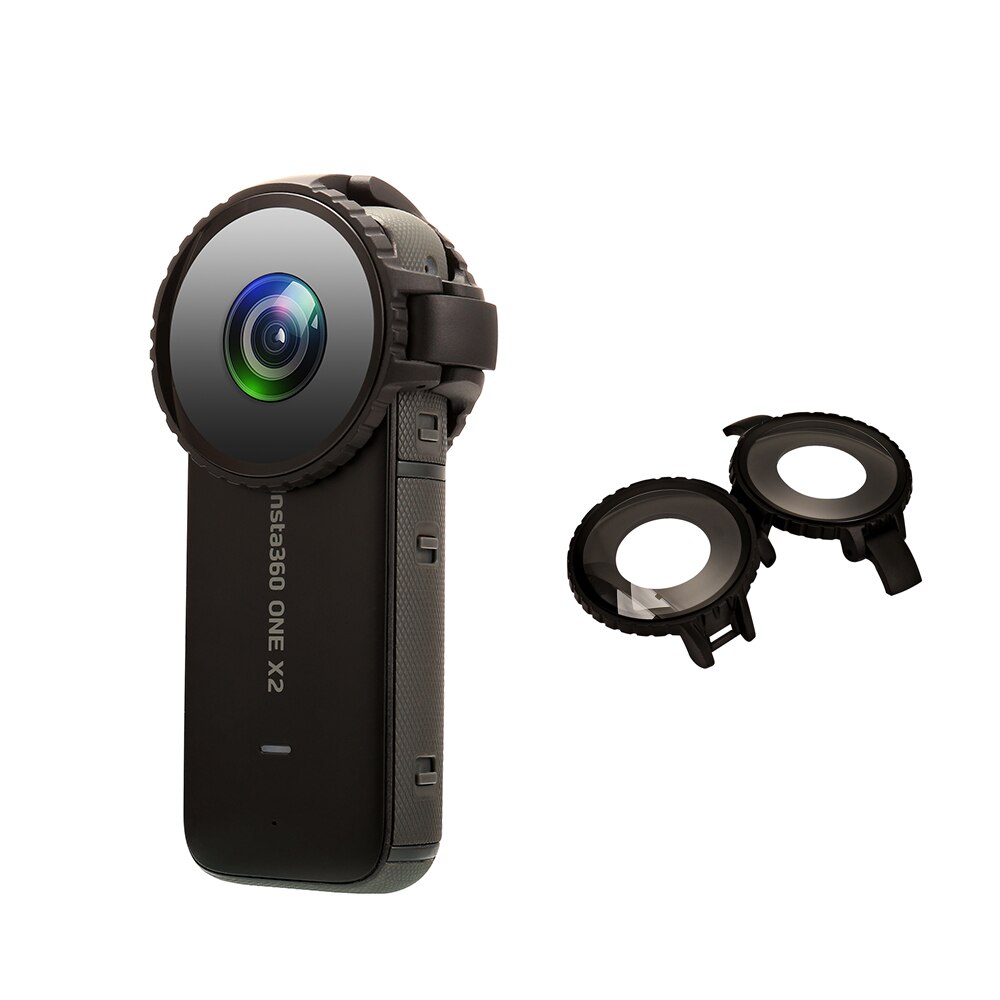 Für insta 360 one  x2 premium-objektivschutz 10m komplettschutz, kompatibel mit one  x2 sportkamera-objektivzubehör