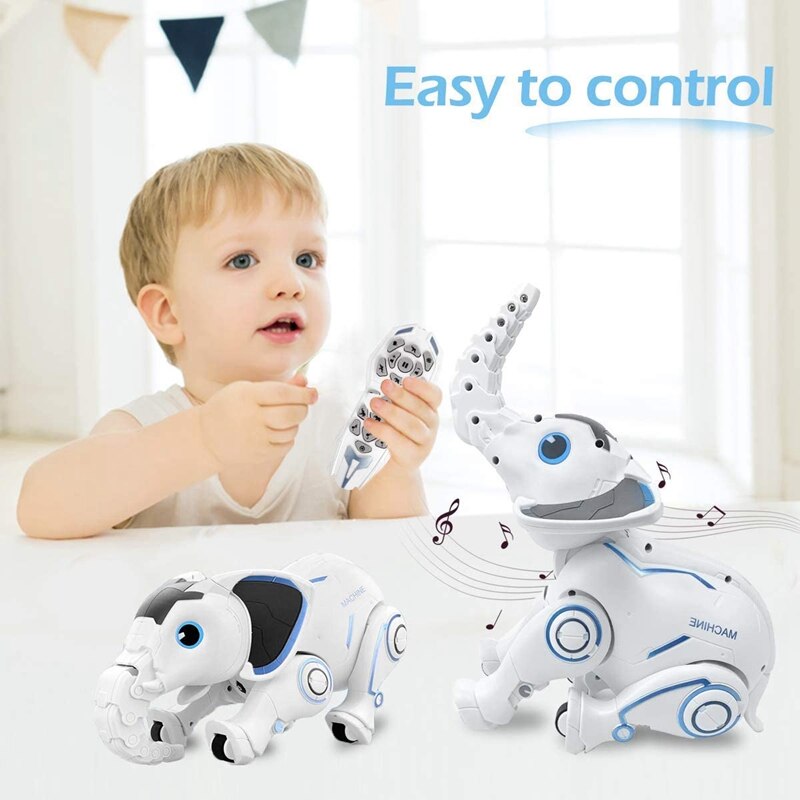 Robot éléphant télécommandé, jouets RC, programmation Interactive, danse intelligente, jouet pour enfants