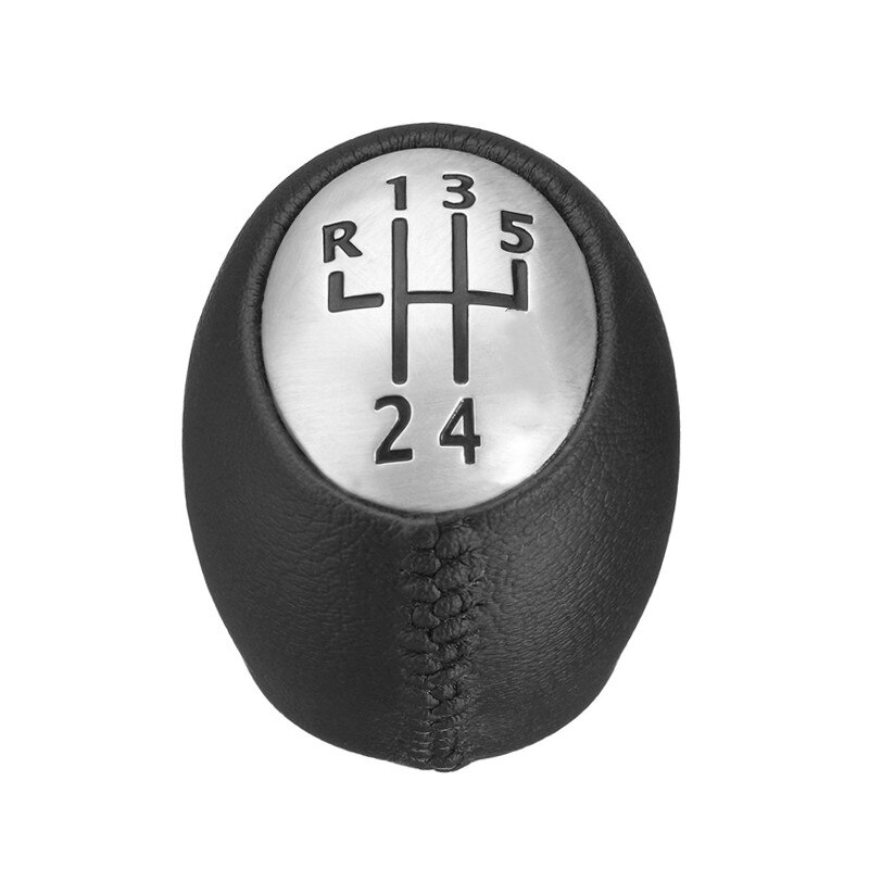 Perilla de palanca de cambios de 6 velocidades, cabeza de coche, Stick brillante mate, palanca de cambios para RENAULT Laguna Megane 2 Clio 3 Scenic 2: 5 Speed