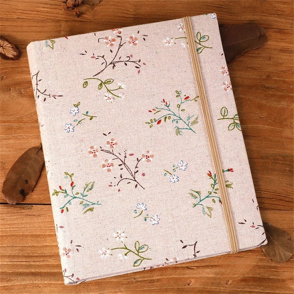 Linen photo album wedding DIY photo album album cover kraft paper children's photo album making photo binding photo card holder