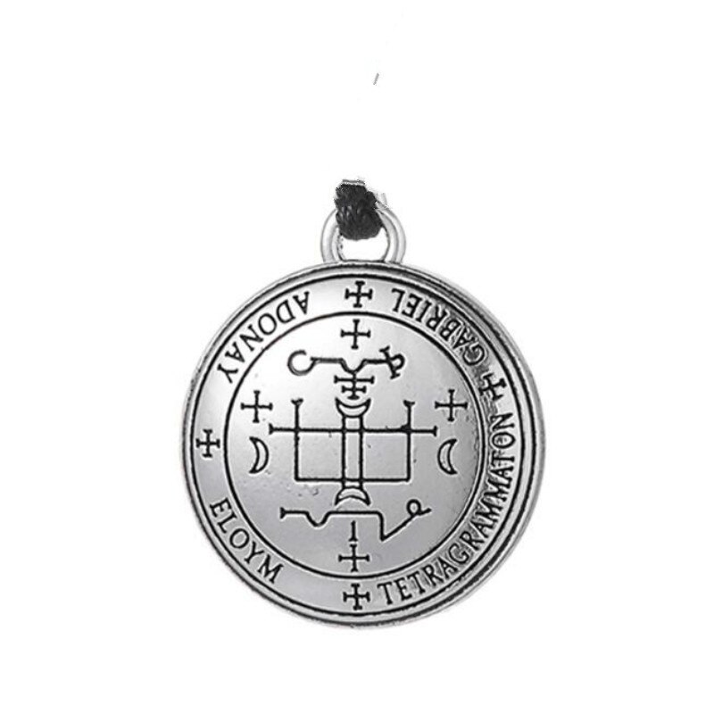 Dawapara DIY Pendants for Necklace Archangel Michael Raphael Uriel Gabrie Talisman Angel Men Pendant&Necklace Women: Gabriel Silver