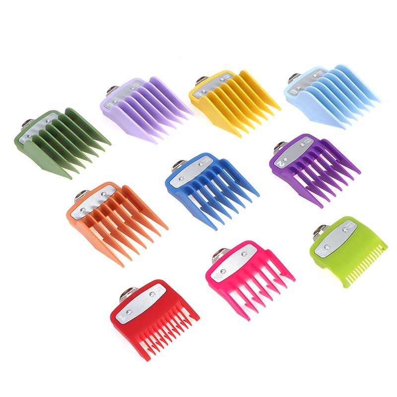 Tondeuse à cheveux 1.5mm-25mm, peigne de limite, kit de fixation Guide pour tondeuse Wahl, accessoires de coupe, 2/8 pièces