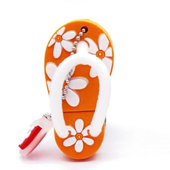 SHANDIAN Estate mini Slipper USB Flash Drive scarpa pen drive Regalo Bello del fumetto pendrive 4GB/32GB/64GB usb del bastone del regalo di Modo